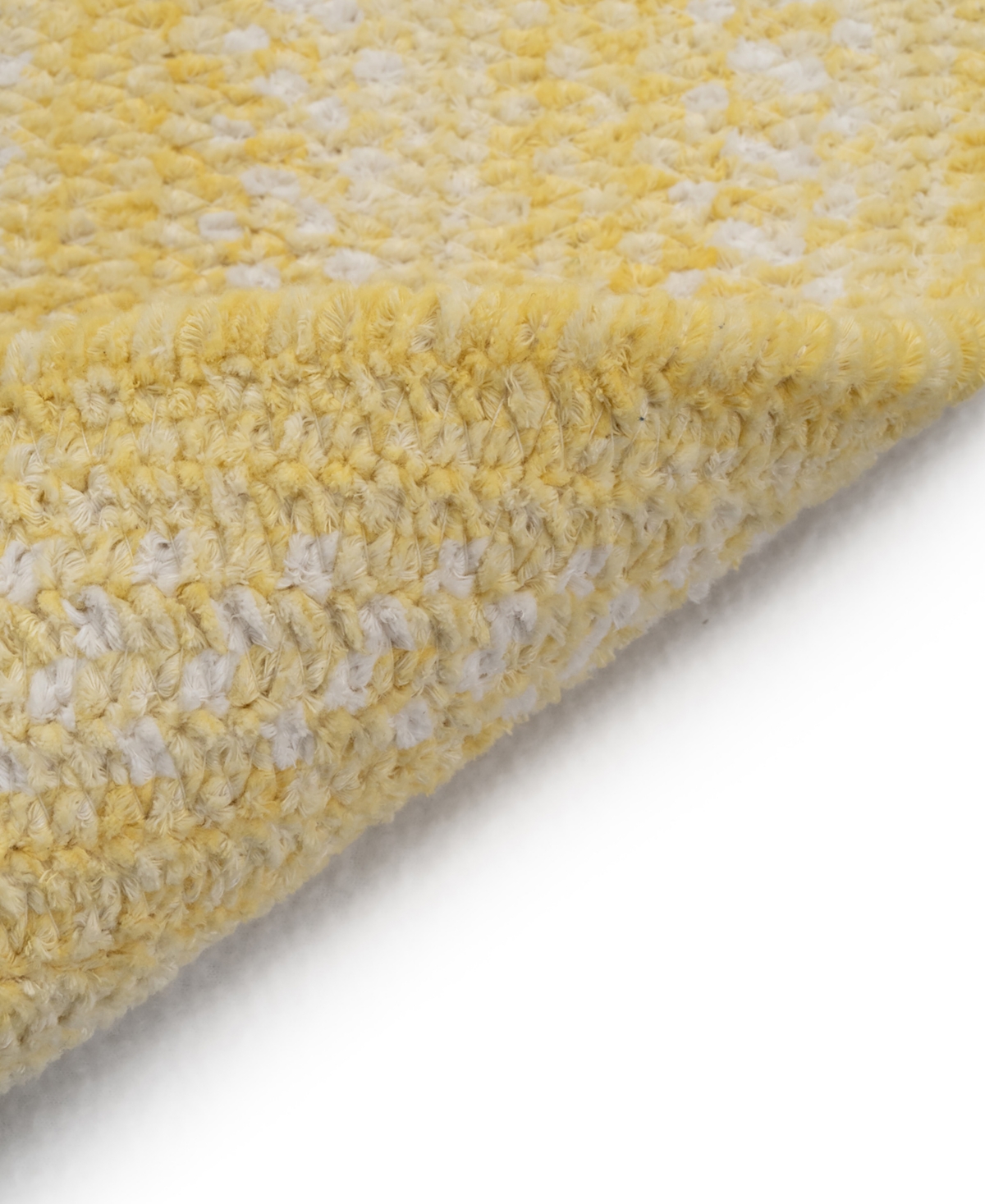 Capel Bambini 0377 2'x8' Oval Runner Area Rug In Gold,white
