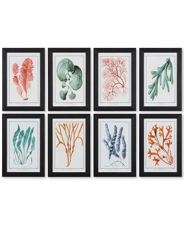 Uttermost 8Pc. Colorful Algae Wall Art & Reviews Wall Art Macy's