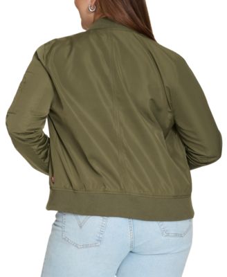 値下げ✨美品✨　  Hanley Bomber ブルゾン MAISON SPECIAL｜Stretch Satin Prime-Over MA-1 Bomber Jacket