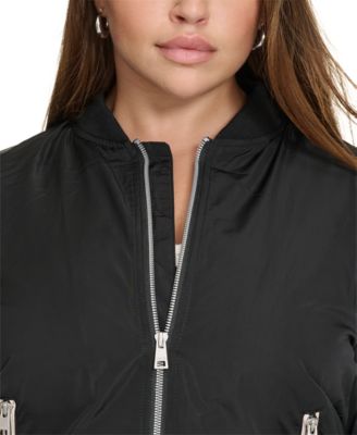 Trendy Plus Size Melanie Bomber Jacket