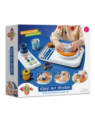 Motorized Pottery Wheel Clay Art Studio Set