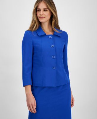 Women's Seamed Dress Suit, Regular & Petite