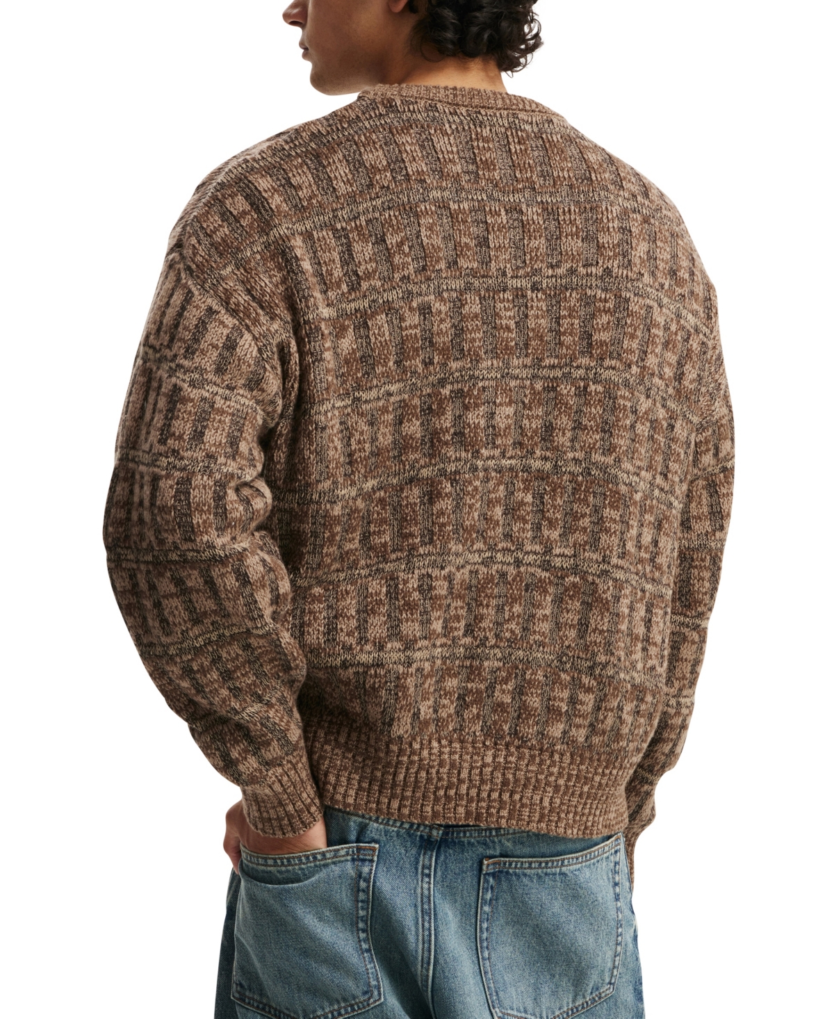 COTTON ON MEN'S GARAGE KNIT SWEATER 
