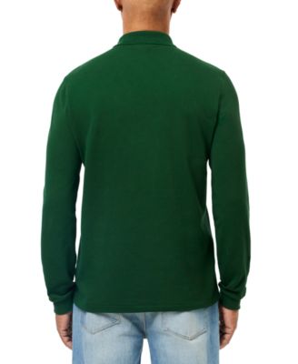 Men's Long Sleeve Pique Polo 