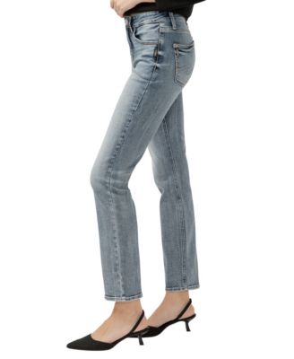 Women's Avery High Rise Curvy Fit Straight Jeans