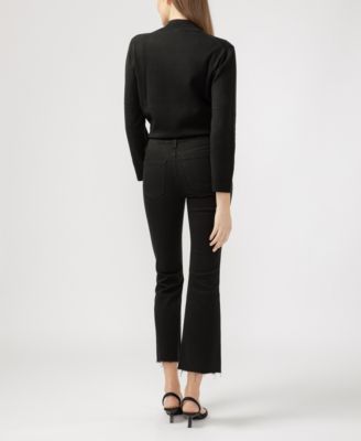 Women's Suki Mid Rise Curvy Fit Kick Flare Jeans