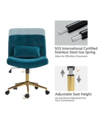 1 Pc Stainless Steel Gas Spring SGS Certified Modern Ergonomic High-Back Office Chair