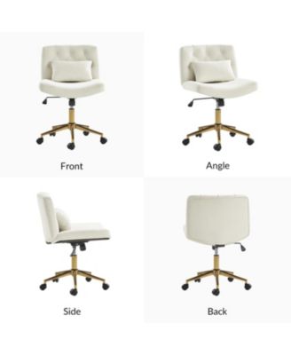 1 Pc Stainless Steel Gas Spring SGS Certified Modern Ergonomic High-Back Office Chair