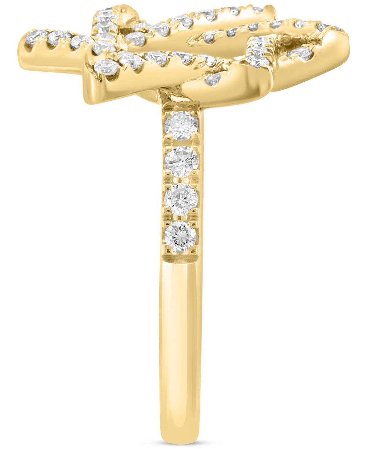 Effy Diamond Star of David Openwork Ring (1/2 ct. t.w.) in 14k- Gold