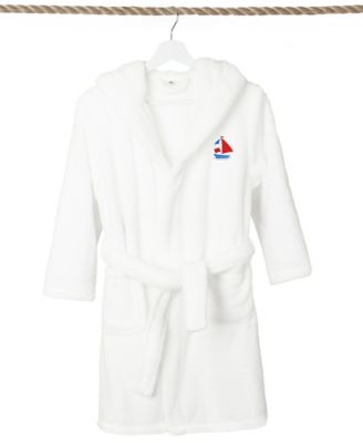 Boat Kids Super Plush Double Brushed Hooded Bathrobe