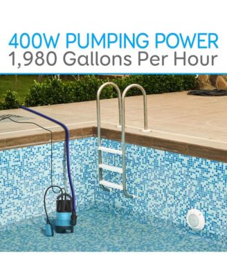 Electric Submersible Water Pump, 400W, 1980 GPH
