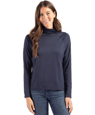 Women's Cutter and Buck Coastline Epic Comfort Recycled Funnel Neck