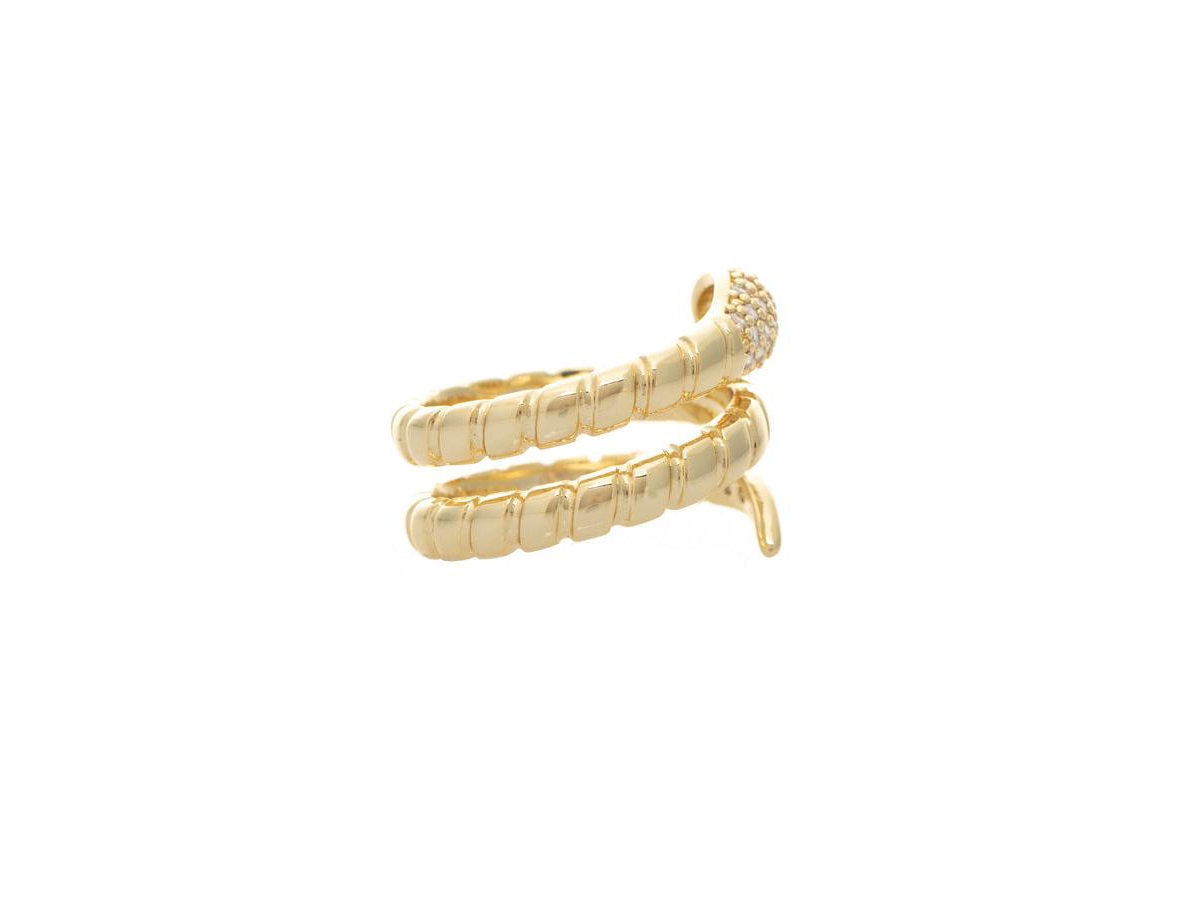 Rivka Friedman Snake Wrap Ring