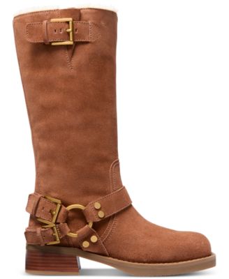Michael Kors Women's Crosby Moto Boots - Macy's