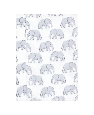 7-Count Cotton-Poly Flannel Burp Cloths for Use