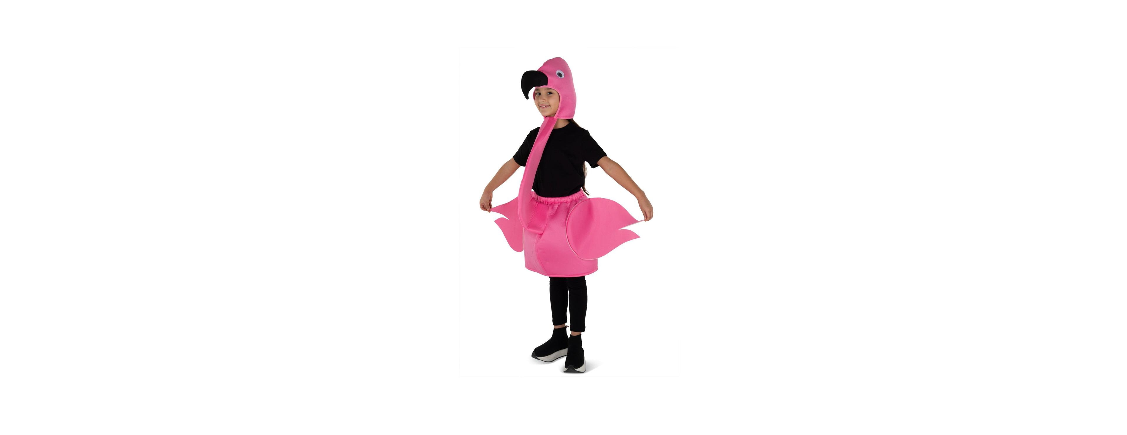 Dress Up America Kids Pink Flamingo Costume