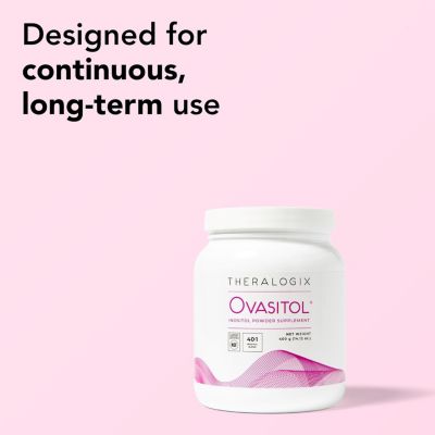 Ovasitol Inositol Powder - 90-Day Supply - Myo-Inositol & D-Chiro Inositol for Hormone Balance & Ovarian Function Support - NSF Certified - 180 Servings