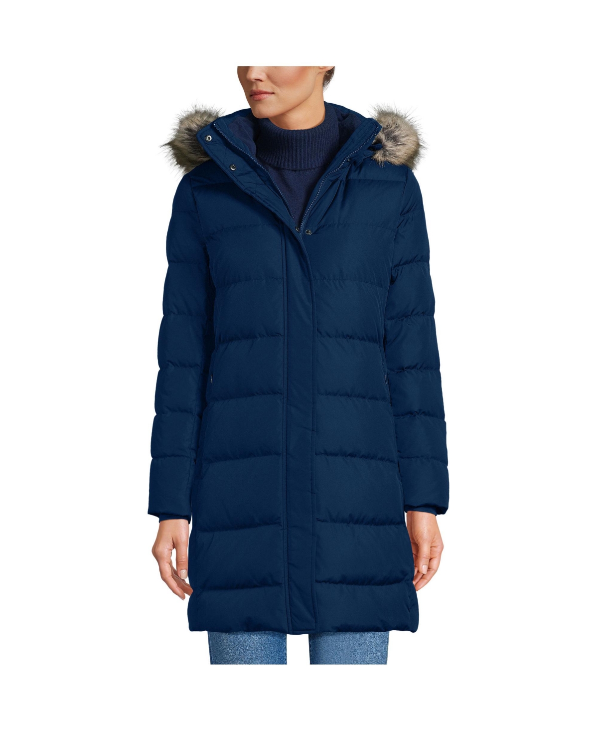 Lands' End Women's Max 600 Down Puffer Coat