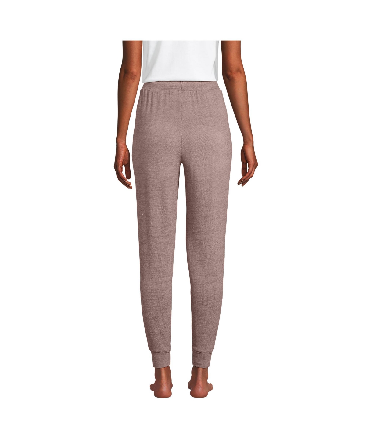 Lands' End Women's Cashtouch Faux Cashmere Cozy Jogger Pants