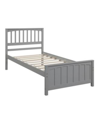 Wood Platform Bed Twin size Platform Bed