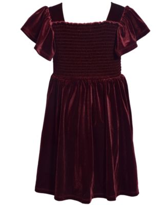 Free People Gum Drop Velvet Smocked Mini Dress Size Medium shops Chocolate $168