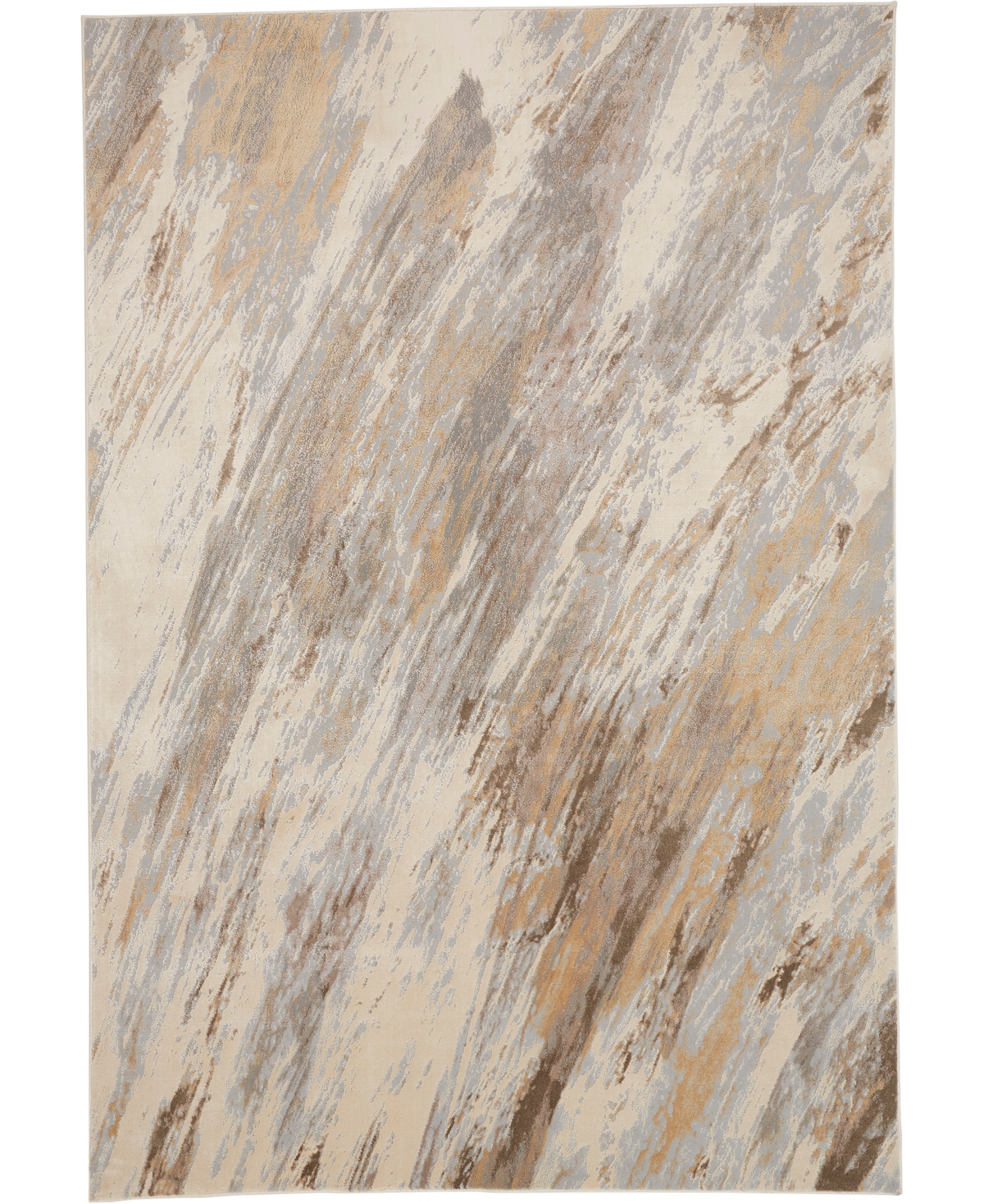 Feizy Parker 3704f 7'9"x10' Area Rug In Ivory,tan