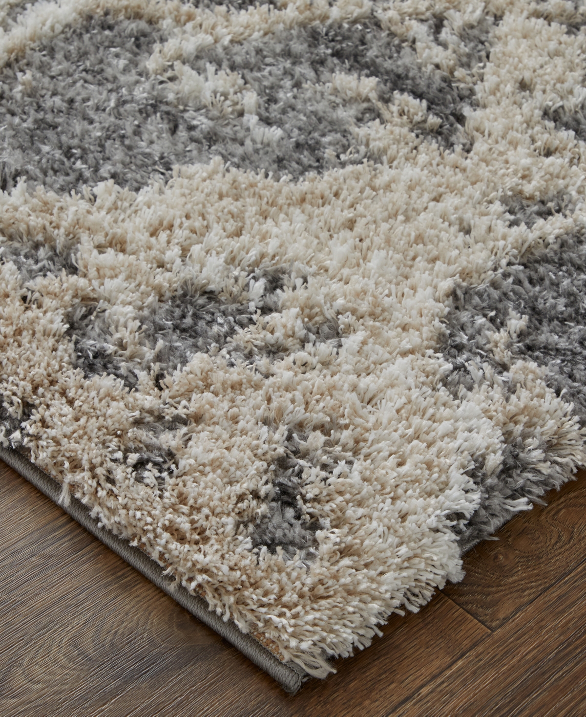 Shop Feizy Mynka 39idf 4'x6' Area Rug In Gray,ivory
