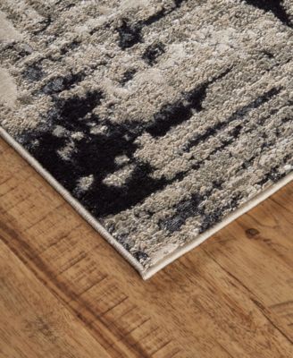 Feizy Micah 3339f Rug Collection In Black