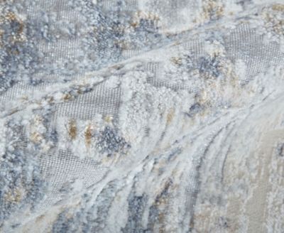 Feizy Laina 39ghf Rug Collection In Ivory,gray