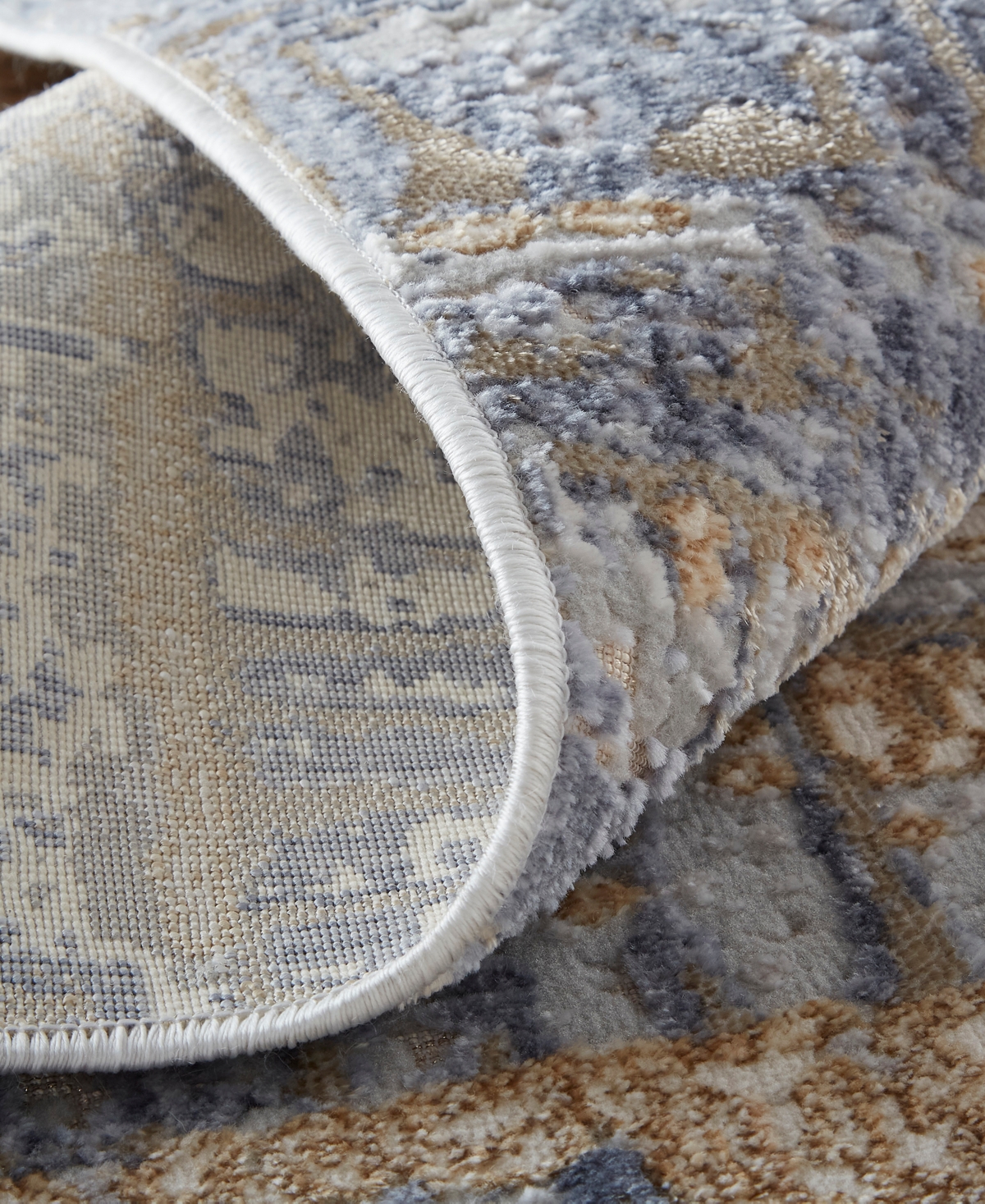 Feizy Laina 39g9f 4'x6' Area Rug In Tan,brown