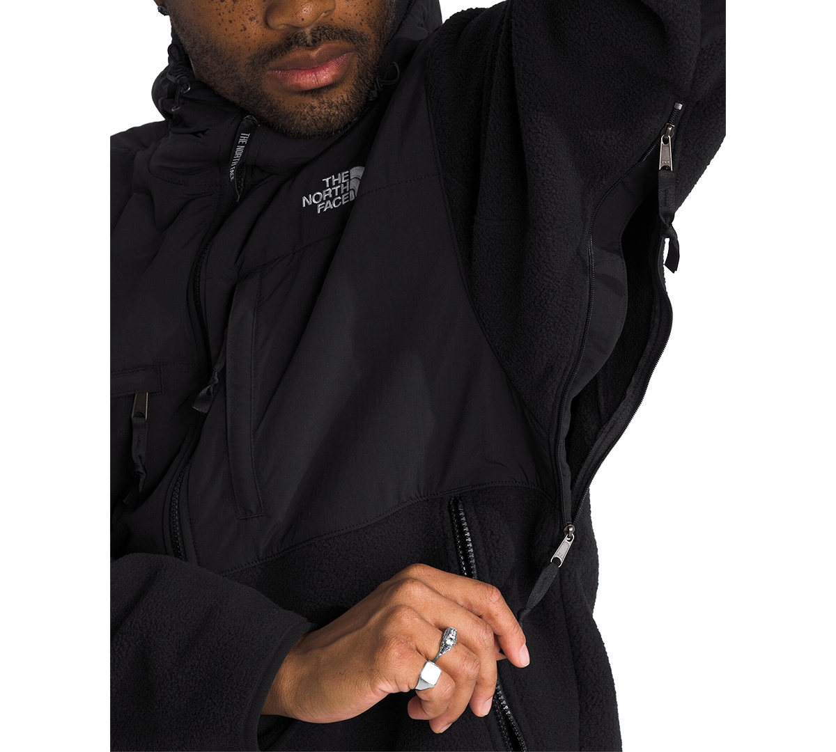 The North Face Men's Retro Denali Hoodie In Black