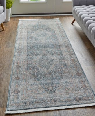 Marquette 3778F 2'8"x8' Runner Area Rug