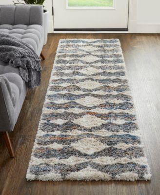 Mynka 39IFF 2'6"x8' Runner Area Rug