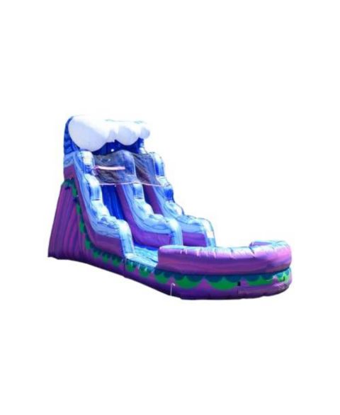 Детская игрушка Jumporange 19 Mermaid Water Slide Inflatable with Splash Pool, Commercial Grade, Kids and Adults, Tall Blow Up Waterslide, Outdoor Indoor, Wet Dry Use, Summer Fun, Backyard Water Park (with Blower), цвет: Open Miscellaneous