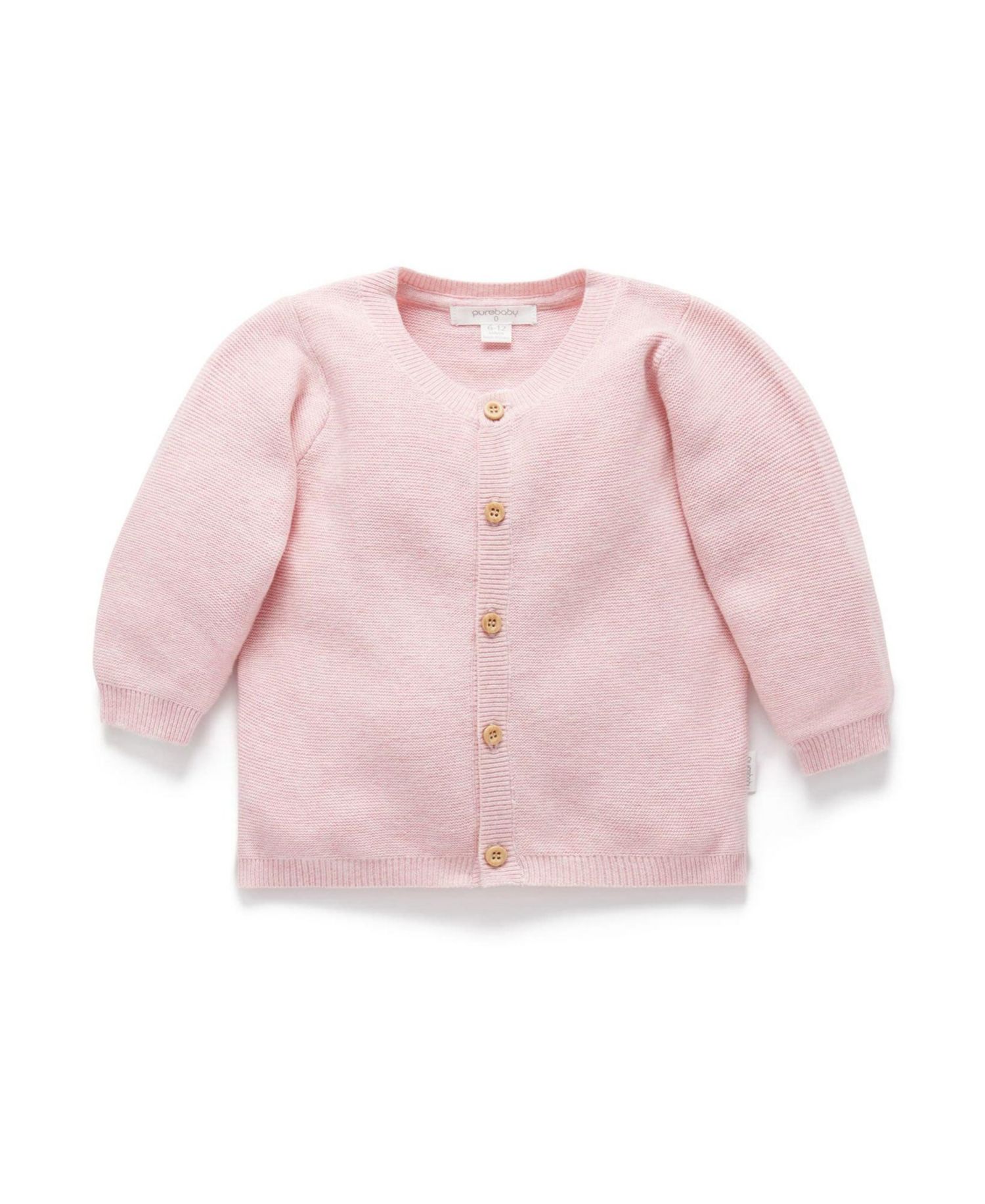 Baby Girls Textured Cardigan