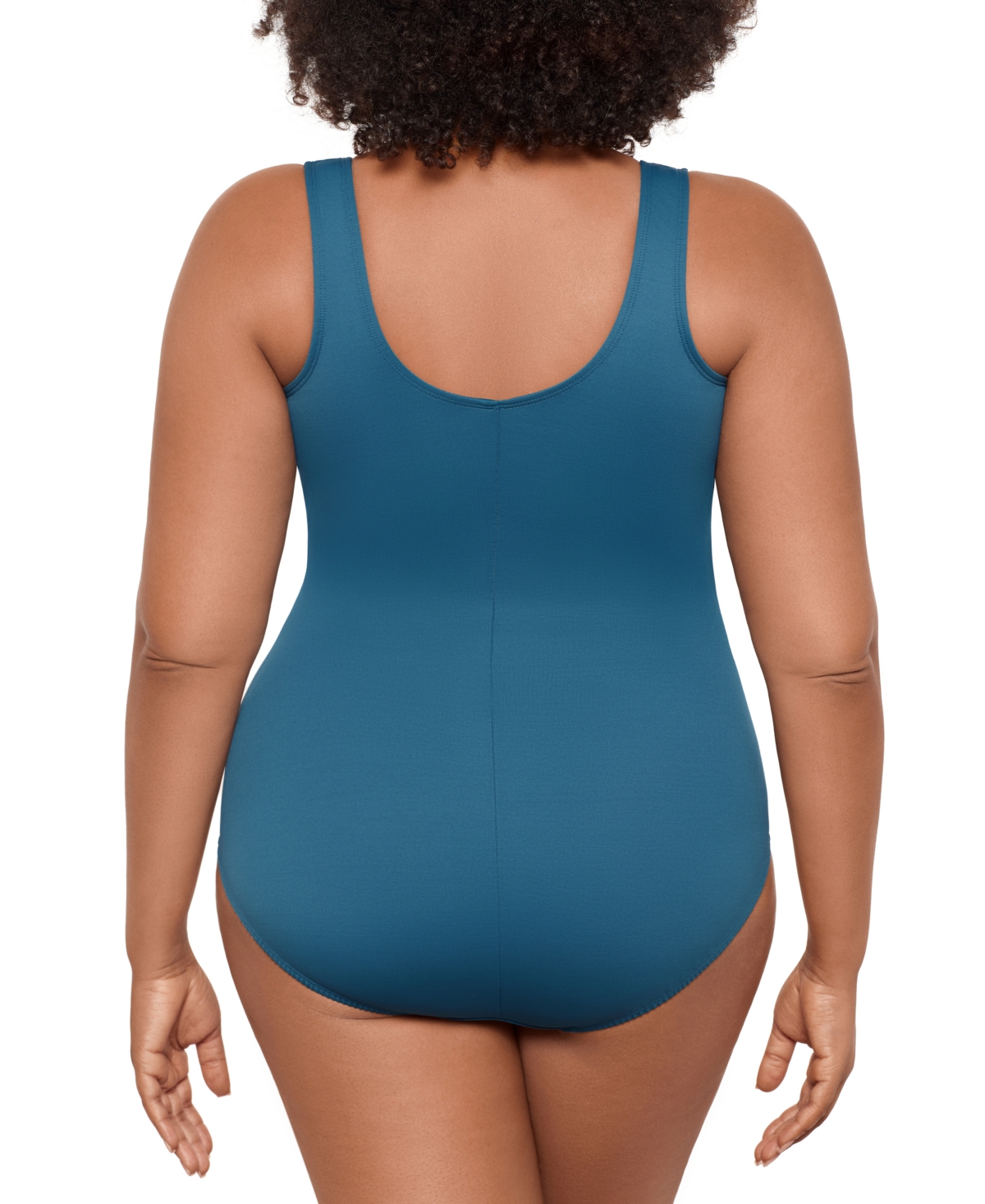MIRACLESUIT WOMEN'S PLUS MUST HAVES OCEANUS TUMMY CONTROL ONE PIECE SWIMSUIT 
