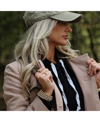 Gold Filled 6mm Gold Ball Stretch Bracelet