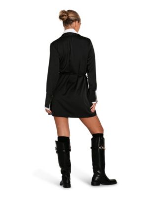 Make Me Feel Layered Shirt Dress