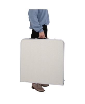 Portable Multipurpose Folding Table in White – Versatile and Convenient Table for Indoor and Outdoor Use, Ideal for Events and Everyday Activities