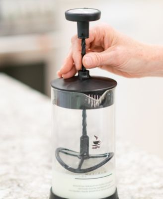 GEFU Glass 9.5 Fluid Oz Milk Frother