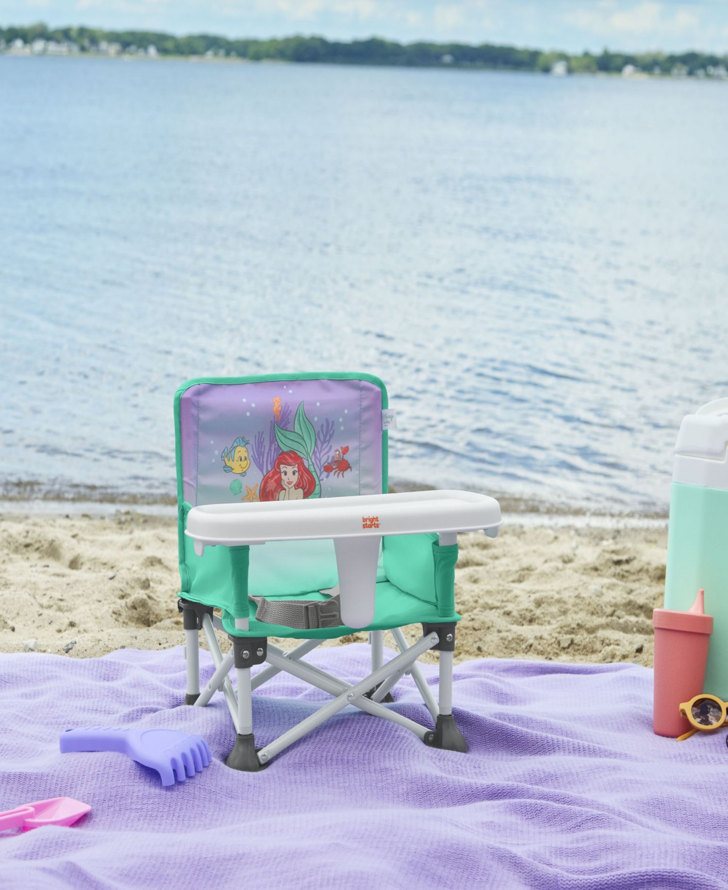 Baby Little Mermaid Pop ‘N Sit™ Portable Booster Seat