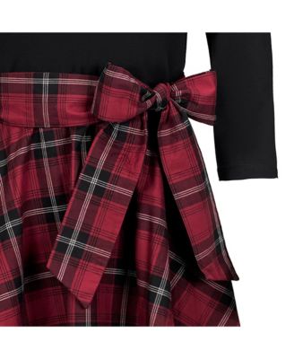 Women's Long Sleeve French Skater Dress