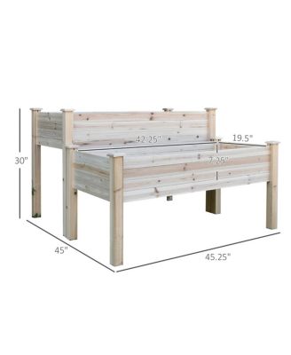 Wood Planter Box for Indoor and Outdoor Plants - Durable and Stylish Garden Container