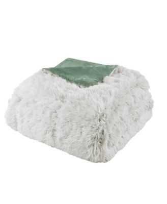 Malea Shaggy Faux-Fur 3-Pc. Comforter Set, Full/Queen