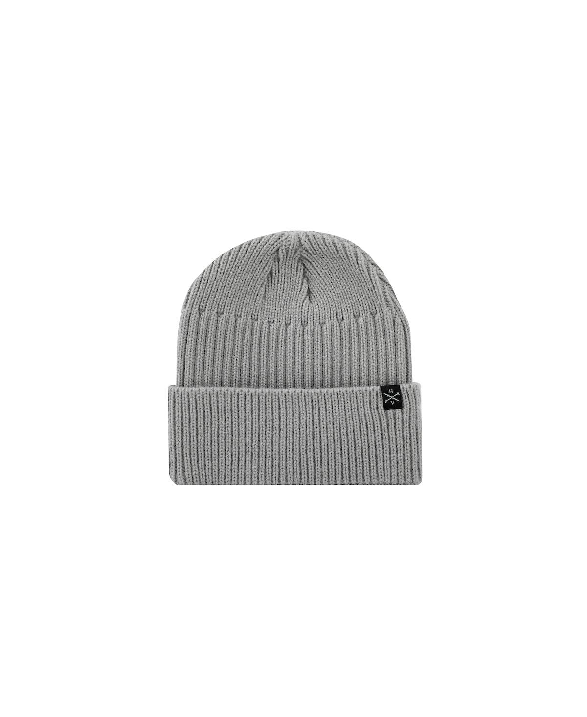 Teenage Mutant Ninja Turtles Men's Raphael Skull PatchRibbed Knit Beanie - Gray