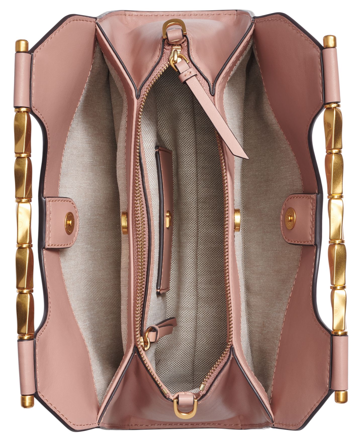 Женский клатч Donna Karan New York Commack Triple Compartment Clutch, цвет: Чёрный / Золотой — фото 12