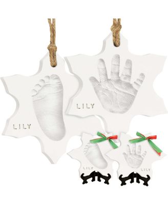 Trove Baby Hand and Footprint Kit, Dog Paw Print Kit, Handprint Ornament Kit for Babies, Boys, Girls, Newborns
