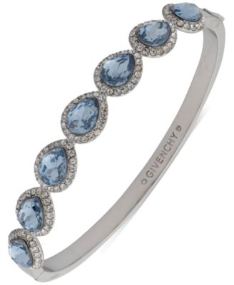 ブレスレット Givenchy Silver Tone Crystal Stone Bangle Bracelet Givenchy Crystal Bangle Bracelet | Dillard's