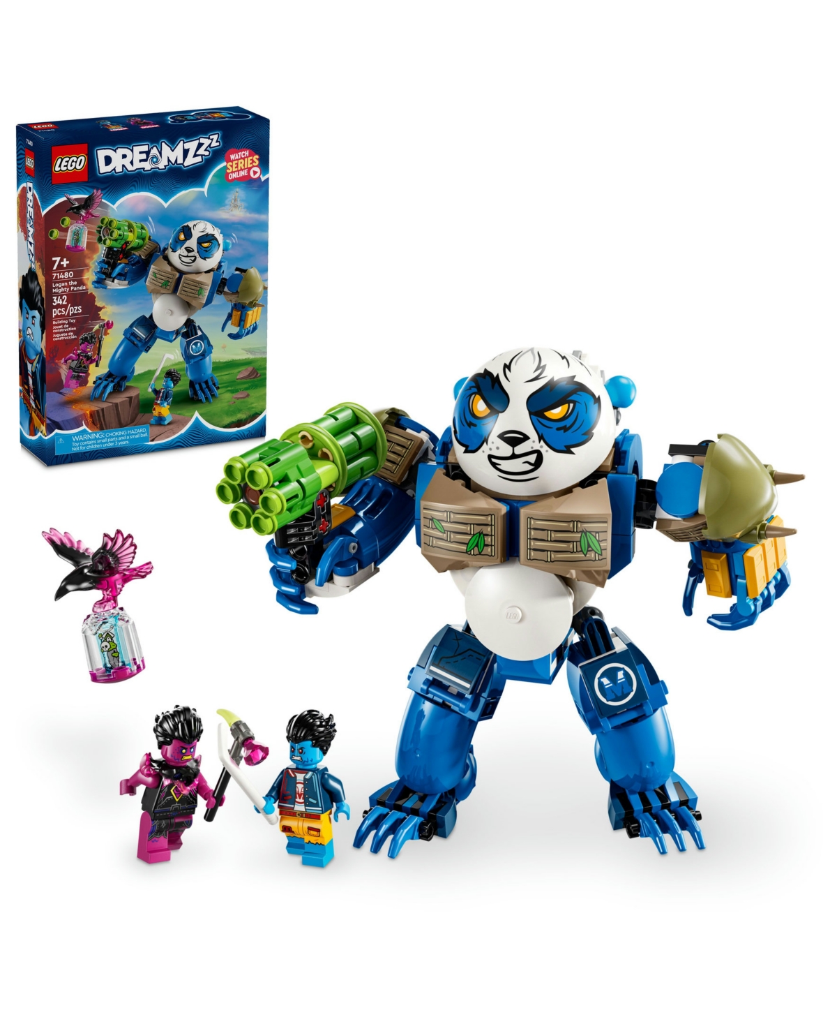 LEGO DREAMZZZ LOGAN THE MIGHTY PANDA TOY 71480 