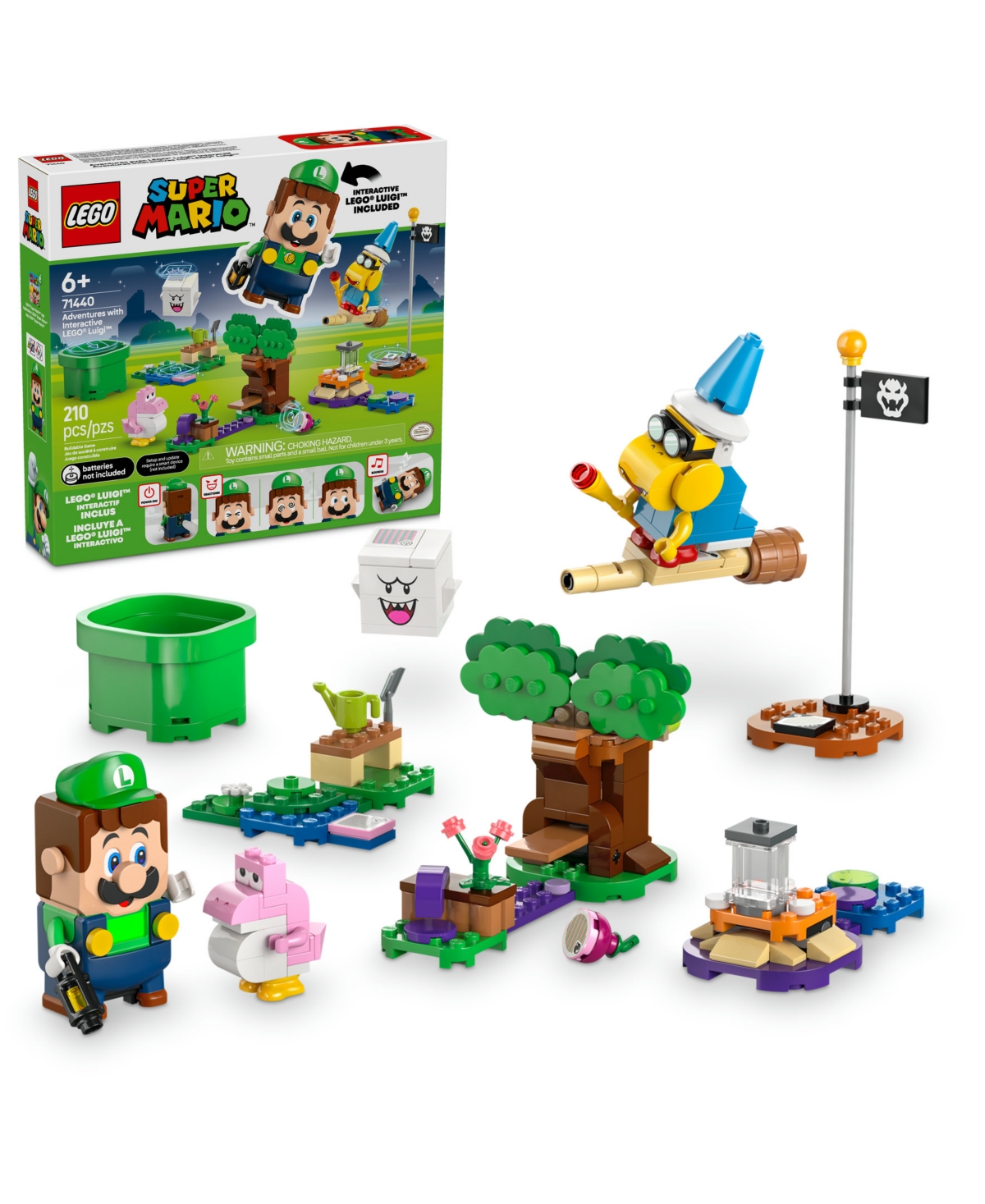 LEGO SUPER MARIO ADVENTURES WITH INTERACTIVE LUIGI TOY 71440 